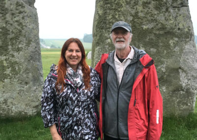 Receiving my second Holy Fire® Ignition with William Lee Rand in 2018 at Stonehenge